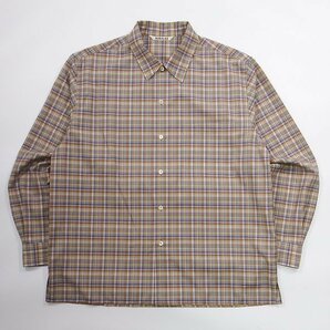 代購代標第一品牌－樂淘letao－AURALEE WASHABLE SUPER LIGHT WOOL CHECK SHIRTS