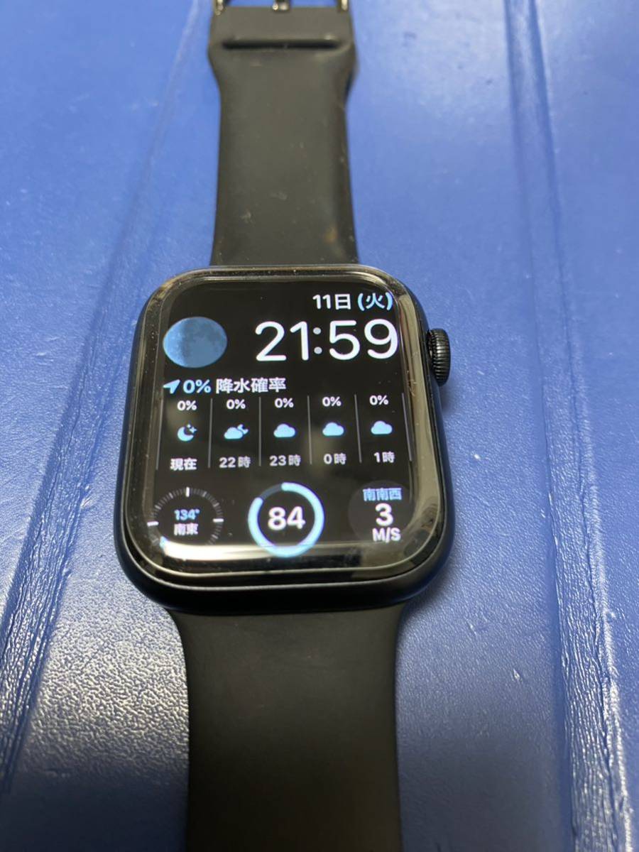 □Apple Watch Series7 MKN53J/A 45mm ミッドナイト GPSモデル