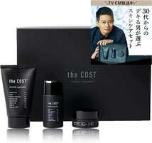 【定価15800円】the COST メンズスキンケアセット『洗顔料100g』 『化粧水70ml』『 クリーム30g』乾燥、肌荒れ、毛穴、キメ、(箱なし)_画像3