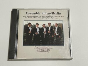 国内盤CD『アンサンブル・ウィーン＝ベルリン』38DC189 CBS/SONY 初期盤 CSR刻印 Ensemble Wien-Berlin