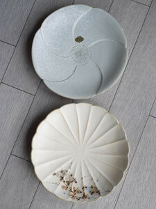 京都 京焼 清水焼 雲楽窯 皿2枚 セット