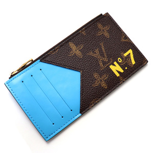 LOUIS VUITTON ルイ・ヴィトン コイン・カードホルダー No.7 カードケース M81256 ICタグ ユニセックス 中古 美品