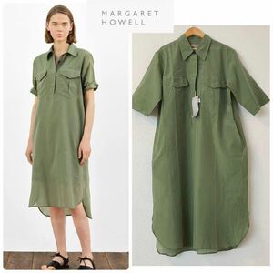 2021 MAGARET HAWELL コットンシルク　ワンピース