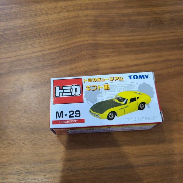 新品☆トミカミュージアム　ギフト館　 トヨタ2000GT☆M-29