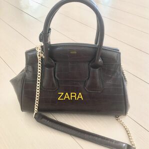 ZARA ザラ　ショルダー　ハンドバッグ 2way