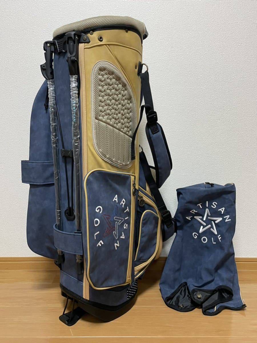 Yahoo!オークション -「アルチザン artisan」(キャディバッグ) (用具