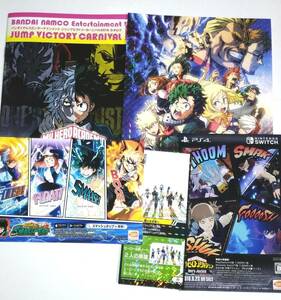 僕のヒーローアカデミア ヒロバト☆プロモ☆PR☆ステッカー☆カード☆ヒロアカ☆ジャンプビクトリーカーニバル2018☆ジャンバル2018