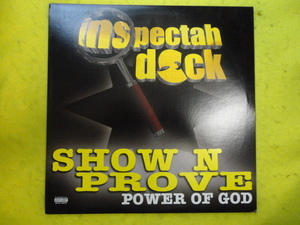 Inspectah Deck - Show N Prove (Power Of God) オリジナル原盤 US12 激渋ドープ HIPHOP サウンド　視聴