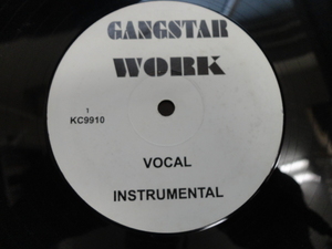 Gangstar - Work 激渋リアル HOPHOP サウンド 12 DJ PREMIER プロデュース Royalty ft. K-Ci & JoJo 収録　視聴