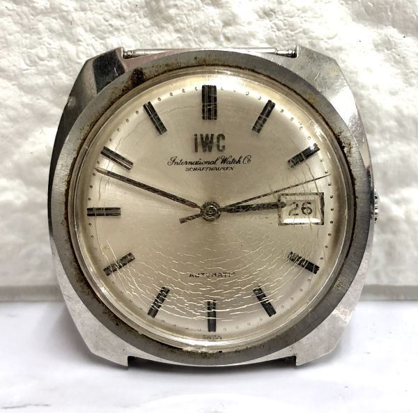 70%OFF】 IWC シャウハウゼン 自動巻き 稼働品 魚リューズ レア