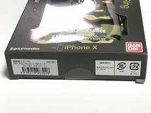 匿名送料込 iPhoneX用カバー 耐衝撃ケース 機動戦士ガンダム リング付 カモフラージュ 迷彩柄 軍服柄 ストラップホール アイフォーンX/TA5_画像5