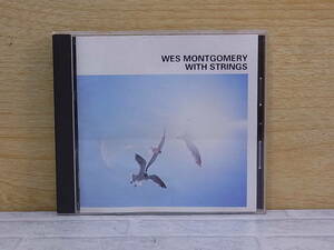 △F/238●ジャズ音楽CD☆ウエス・モンゴメリー Wes Montgomery☆ウィズ・ストリングス Wes Montgomery With Strings☆中古品