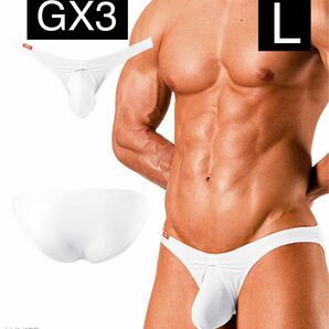 【White:L】GX3 SPORTS DRY ロケットビキニ