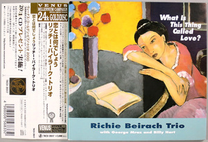 (紙ジャケ GOLD CD) Richie Beirach Trio 『What Is This Thing Called Love?』 TKCV-35517 リッチー・バイラーク 恋とは何でしょう Venus