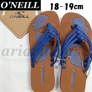 18-19.O'neill O'Neill Kids пляжные шлепанцы Junior S(EU31) aqua обувь Brown ( голубой ) девочка мужчина 