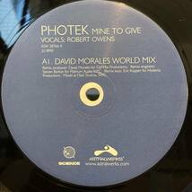 Photek Mine To Give_画像2