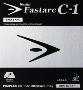 [卓球]Fastarc C-1(ファスターク) 黒・中 Nittaku(ニッタク)