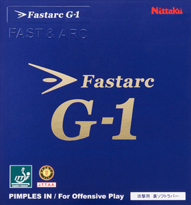 [卓球]Fastarc G-1(ファスターク) 赤・厚 Nittaku(ニッタク)