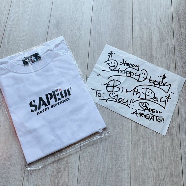 SAPEur サプール HBD Tシャツ 7月