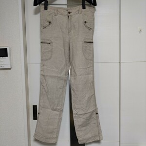 GAP 麻カーゴパンツ 6号?