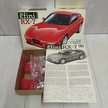 【 送料無料 】 未組立 ◆ TAMIYA アンフィニ RX-7 1/24 スケール 24110 タミヤ マツダ ロータリー エンジン プラモ 模型 趣味 元箱_画像2