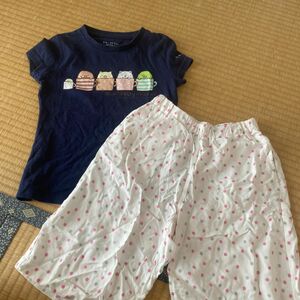 すみっこぐらしTシャツとユニクロリラコ　サイズ120