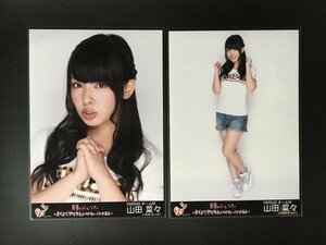 NMB48 山田菜々 生写真 AKB48 2013 真夏のドームツアー 〜まだまだ、やらなきゃいけないことがある 2種