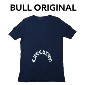 ブルオリジナル　ビッグプリント　サーマルTシャツ　GLAD HAND　BULL ORIGINAL　グラッドハンド