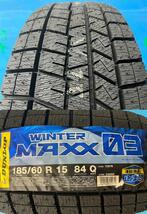 スタッドレスタイヤ 185/60-15 新品2020年4本SET ダンロップ ウインターマックス03 WINTER MAXX WM03 185/60R15 84Q フィット アクア_画像2