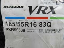 GP7 GP8 シャトル 4本 新品 黒 16インチ4穴 4-100 国産 ブリヂストン 185/55R16 スタッドレス 冬用 冬タイヤアルミホイールセット_画像2