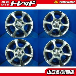 送料無料 中古アルミホイール 4本セット TOYOTA 純正アルミホイール 176.5+39 5H114.3 スタッドレス用におすすめです エスティマ CH-R