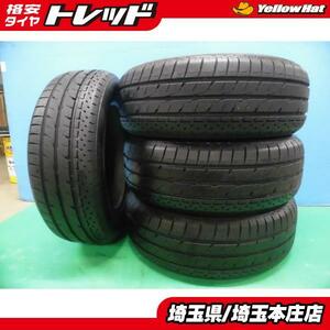 エスティマ カムリ オデッセイ ヴェゼル フォレスター 中古 夏タイヤ ブリヂストン ルフトRV2 215/60R16 4本セット 車検用 補修用