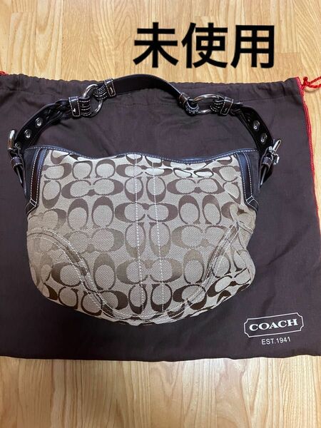 未使用！COACH コーチ　バッグ　シグネチャー ワンショルダーバッグ