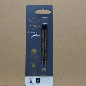 [ original * new goods ]* Parker PARKER ballpen refill change core { 2 pcs insertion * value pack } black *M character * =[ postage included.!]