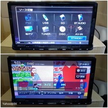 マツダ 純正ナビ 型式 CA9K3 KENWOOD MDV-X701 同等品 DVD再生 Bluetooth テレビ フルセグ SDカード USB iPod CD録音_画像1