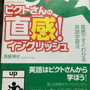 ピクトさんの直感！イングリッシュ　直感ですぐわかる英語学習法 斎藤博史／著　購入後全くコメントの無い方とのお取引は致しません。