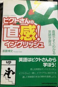 ピクトさんの直感！イングリッシュ　直感ですぐわかる英語学習法 斎藤博史／著　購入後全くコメントの無い方とのお取引は致しません。