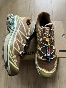 ラスト一点　新品　SALOMON XT-6 メッシュ&ラバースニーカー UK7 25.5cm