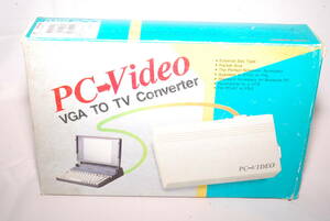 ◆貴重箱説付◆PC-Video Converterコンバーター VGA PCV-640 1088