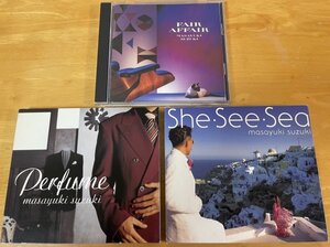 ◎鈴木雅之 CD3枚 SET ① Fair Affair ② Perfume ③ SheSeeSea【 EPIC/SONY ESCB-1314/ESCB-1415/ESCB-1530 】1992/1993/1994年発売