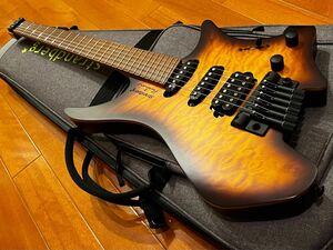 strandberg BODEN STANDARD 6 TREMOLO MAPLE QUILT BENGAL BURST 