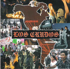 * used CD LOS CRUDOS/DISCOGRAFIA 2002 year editing record U.Shis Panic * hard core punk LIMP WRIST SIN DIOS SIN ORDEN HHH
