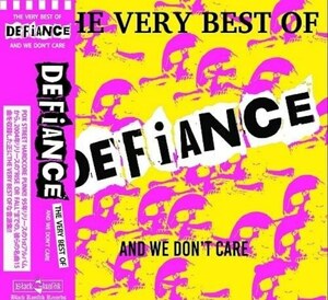 ＊新品CD DEFiANCE/THE VERY BEST OF DEFiANCE1995-2004音源集 U.S/PDX HARDCORE PUNK FINAL WARNING RESIST CASUALTIES THE FiX WB2D