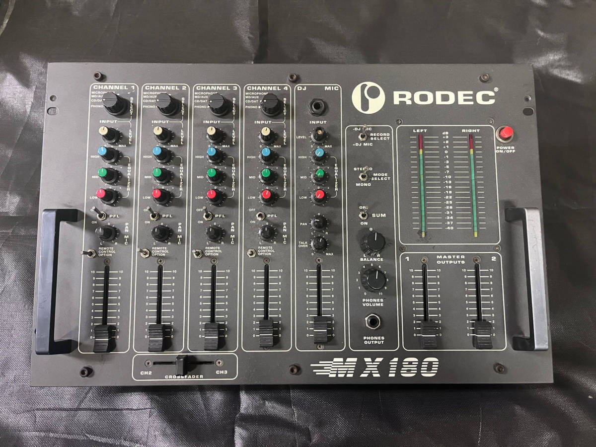 Yahoo!オークション  rodec ミキサーDJミキサー DJ機器の落札