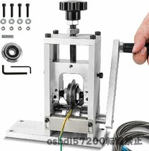 ワイヤーストリッパー 手動剥線機 Φ2-30mmワイヤー適用 スムーズに剥ける ネジ卓上固定可能 ケーブル剥離機 電線皮むき機 業務用_画像1