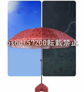  hard-to-find! garden parasol beach fishing parasol outdoor camp veranda BBQ260cm folding water repelling processing sunshade 