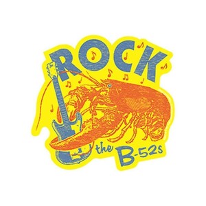 Наклейка B-52 пчела пятьдесят отрывок Rock Lobster