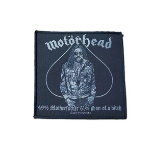 Motorhead パッチ／ワッペン モーターヘッド 49 Percent