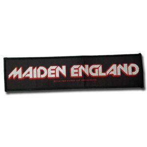 Iron Maiden パッチ／ワッペン アイアン・メイデン Maiden England Strip