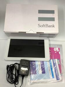 SoftBank デジタルフォトフレーム PhotoVision フォトビジョン 008HW ホワイト 23072501